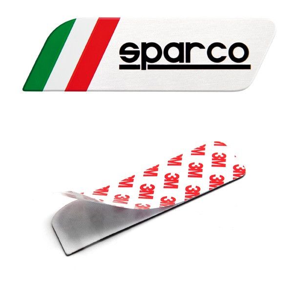 products/8/amblem sparco.jpg - SPARCO ITALIAN AMBLEM ALU 4204 - Xenon Svetla Beograd